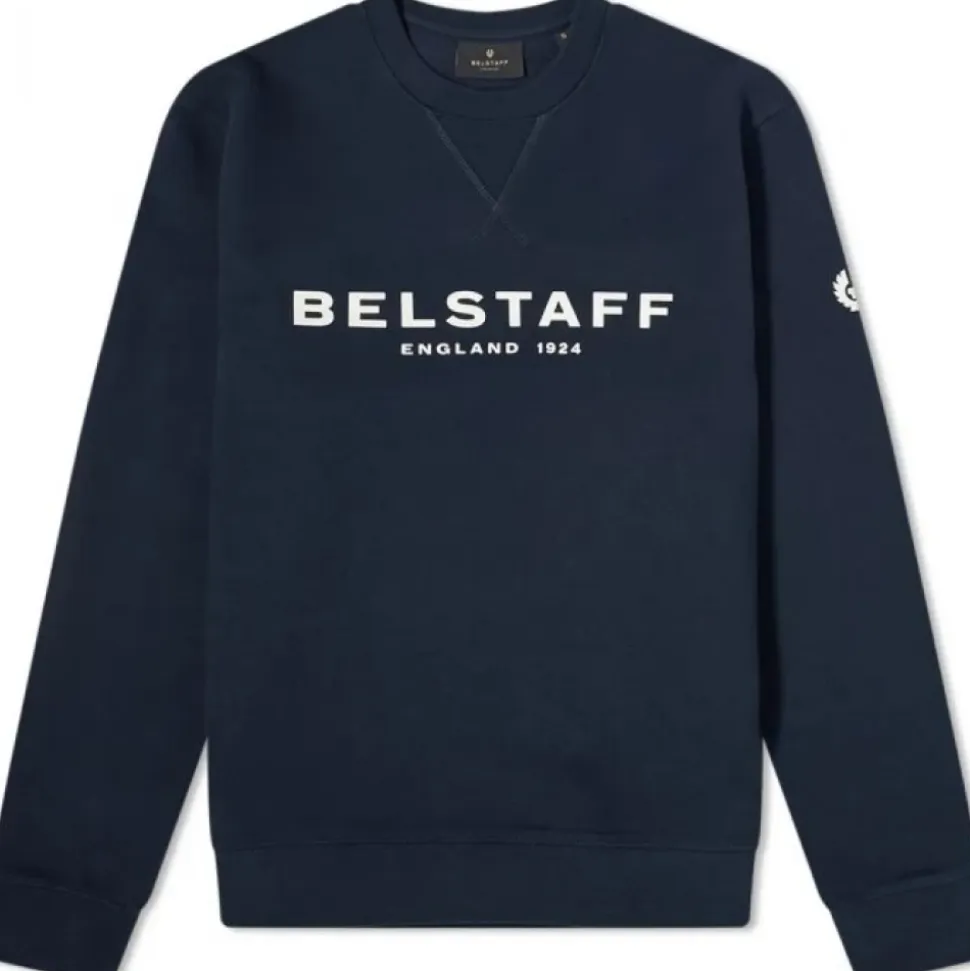 1924 Dunkelblau Off White Sweatshirt