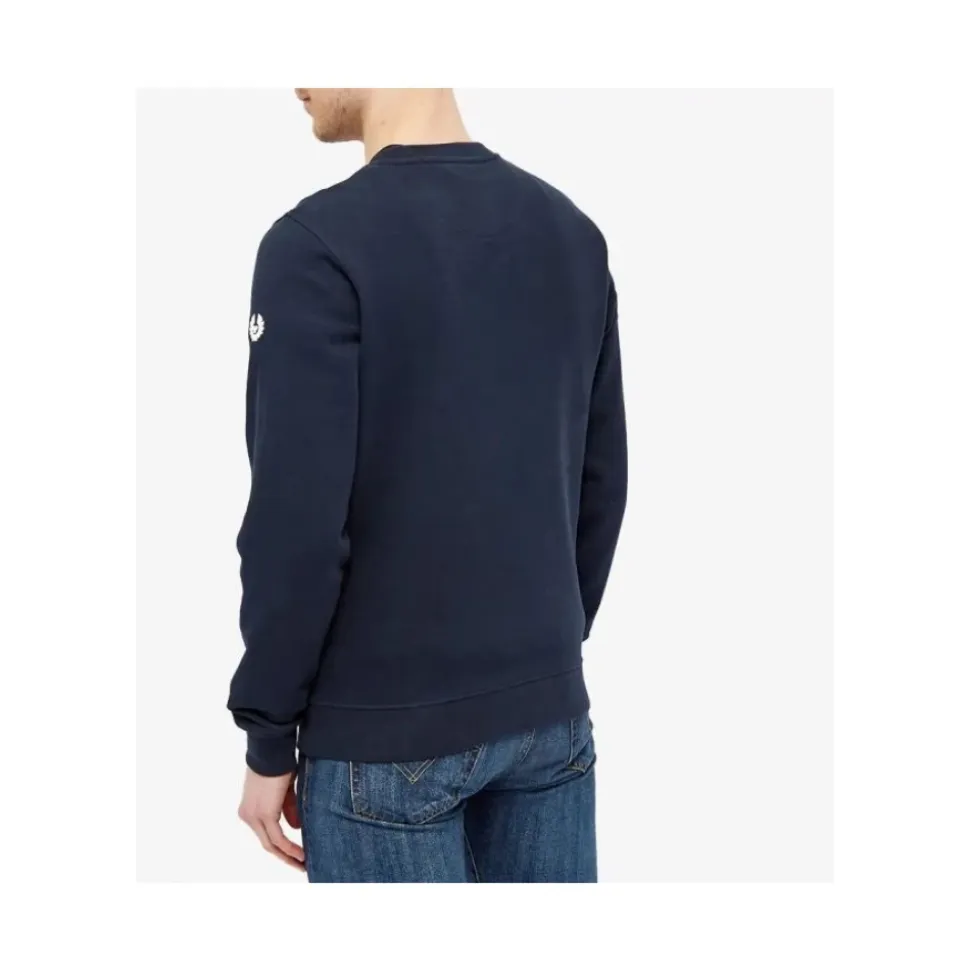 1924 Dunkelblau Off White Sweatshirt