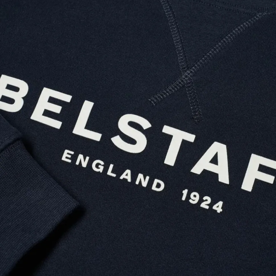1924 Dunkelblau Off White Sweatshirt