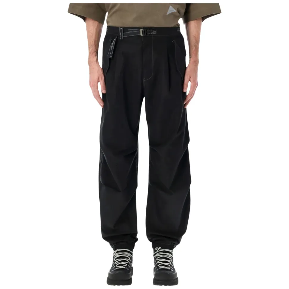 95 High Count Cloth Side Zip Hemm Pants