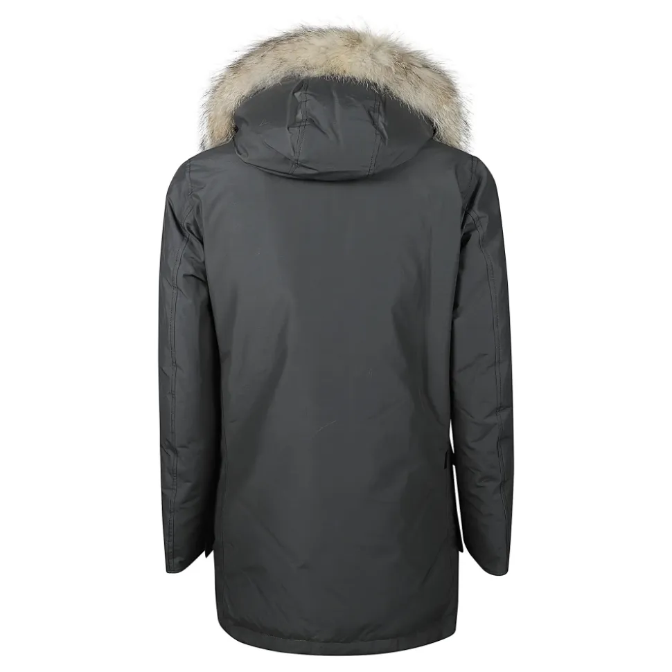 Abnehmbare Pelz Parka