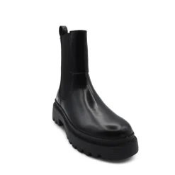 Abrasive Leder-Stiefeletten