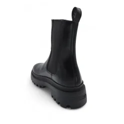 Abrasive Leder-Stiefeletten