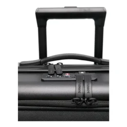 ABS Kabinentrolley mit Saffiano-Detail und Adler-Plakette