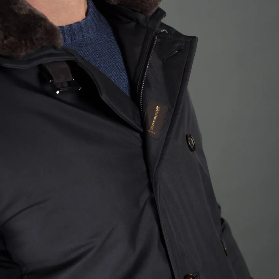Acqua Doppelreihige Daunenjacke