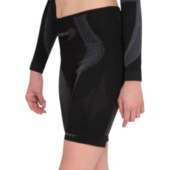 Aktive Biker Shorts in Gedämpftem Schwarz