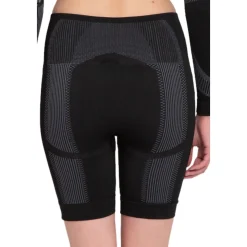 Aktive Biker Shorts in Gedämpftem Schwarz