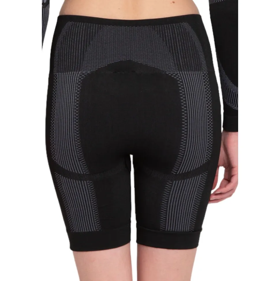 Aktive Biker Shorts in Gedämpftem Schwarz