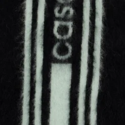 Alpaka Wolle Schwarz Mohair Schal