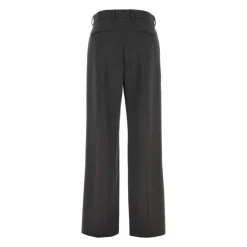 Anthrazitfarbene Wollhose