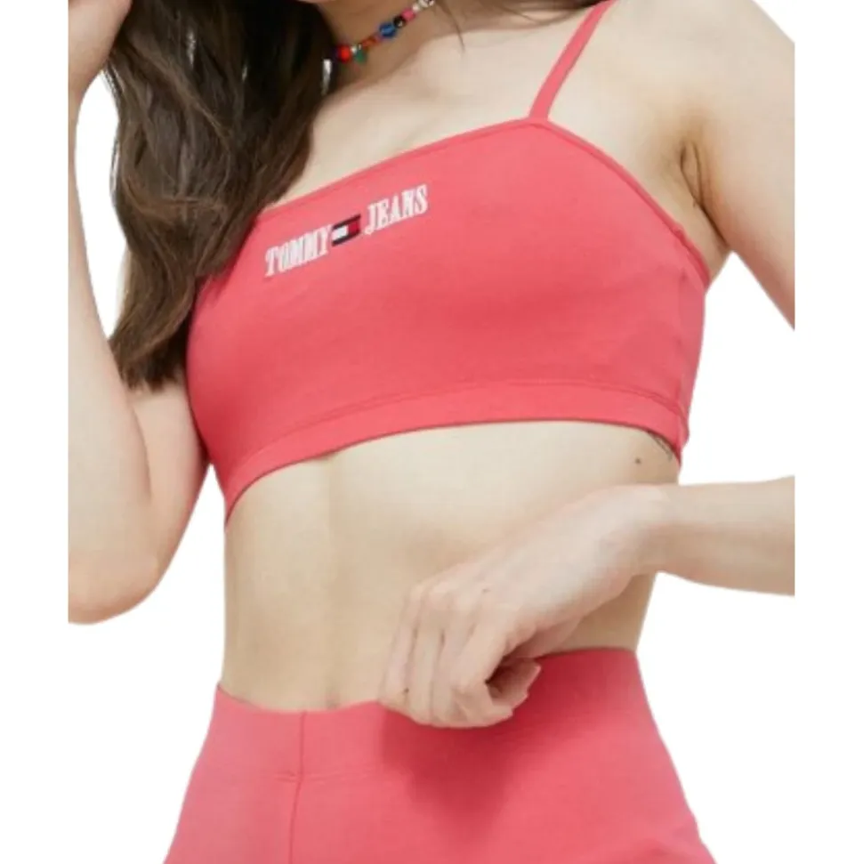 Archive Logo Ultra Cropped Strappy Top