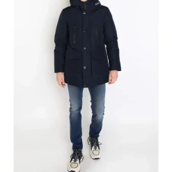 Arctic Parka Evolution Blaue Jacke