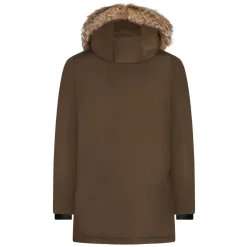 Arktischer Parka mit abnehmbarem Pelzbesatz
