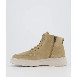 Arktischer Pelzstiefel in Beige