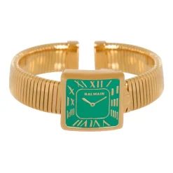 Armreif mit Trompe-l'œil-Uhr
