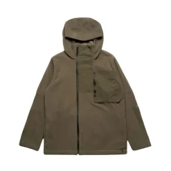 Asymmetrischer Fleece-Kapuzenpullover mit Reißverschluss