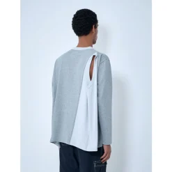 Asymmetrisches Langarmshirt