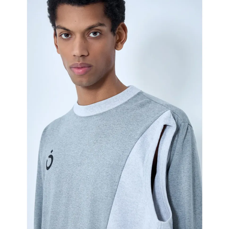 Asymmetrisches Langarmshirt