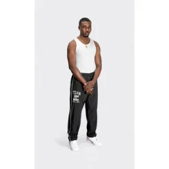 Athletic Nylon Track Pants