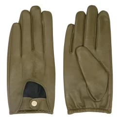 Ausgeschnittene Lederhandschuhe