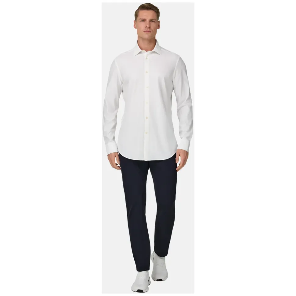 B Tech Slim Fit Stretch Polyamid Hemd