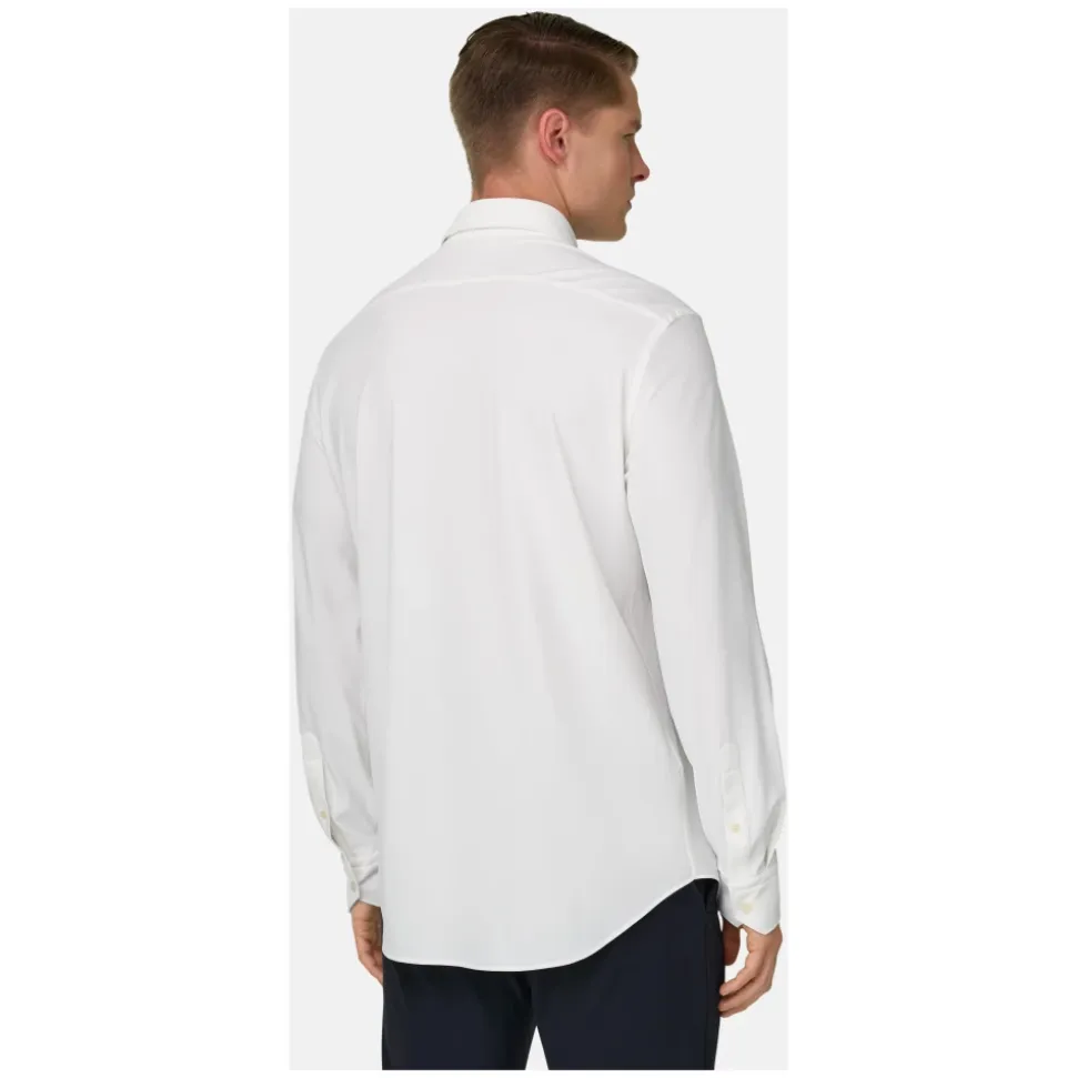 B Tech Slim Fit Stretch Polyamid Hemd