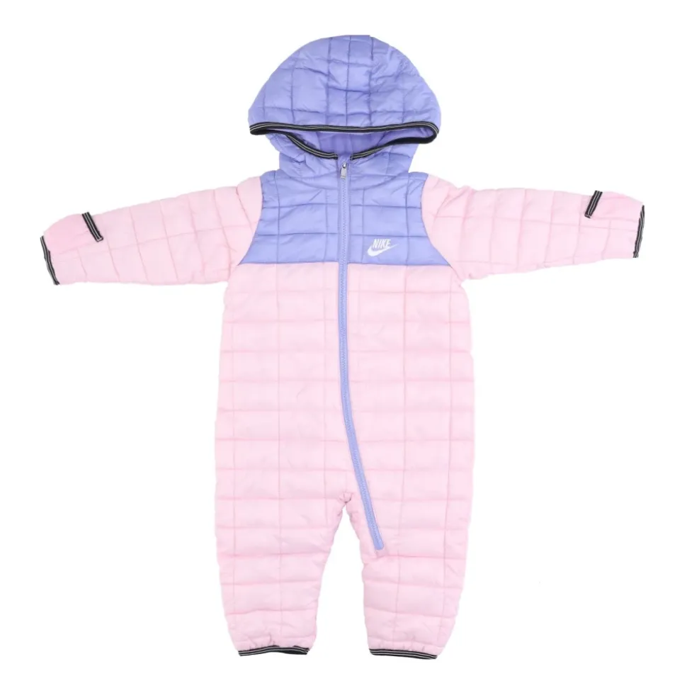 Baby Colorblock Schneeanzug Pink Schaum