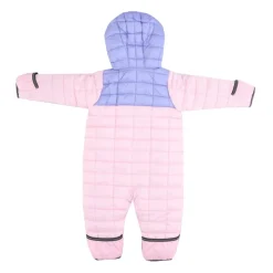 Baby Colorblock Schneeanzug Pink Schaum