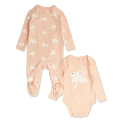 Baby-Set: Body und Schlafanzug