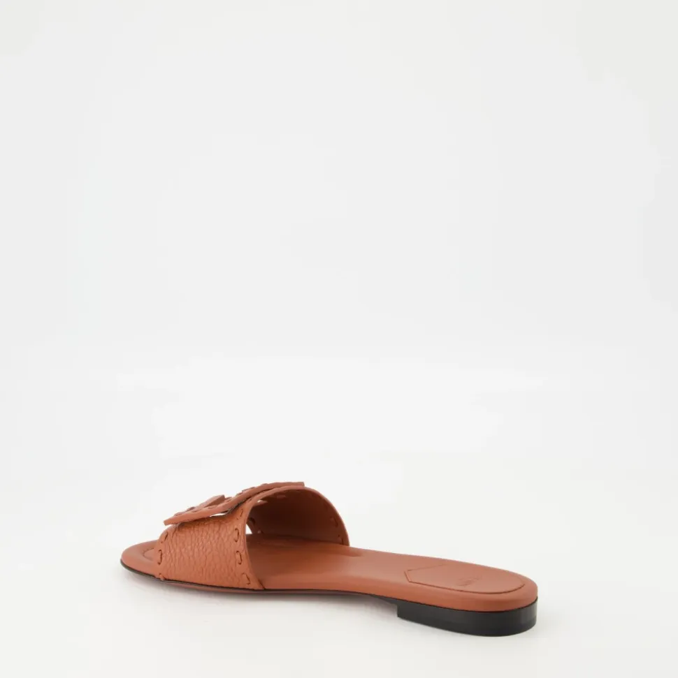 Baguette Leder Sandalen Frühling-Sommer 2025