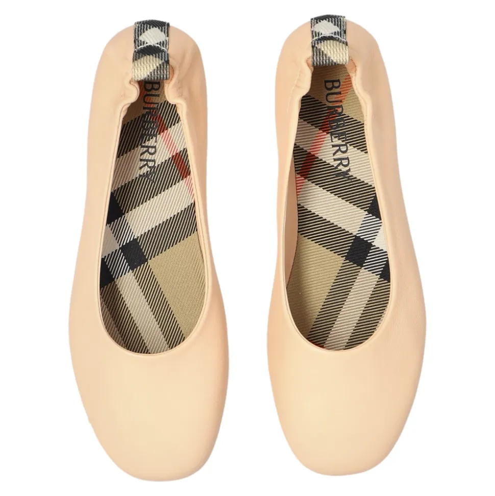 Ballerinas aus Leder