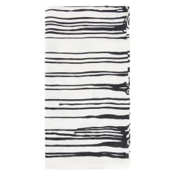 Bandana mit Paisley-Druck in Schwarz und Weiß