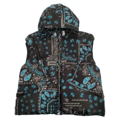 Bandana Print Iconic Daunenweste