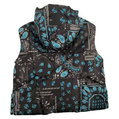 Bandana Print Iconic Daunenweste