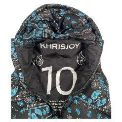 Bandana Print Iconic Daunenweste