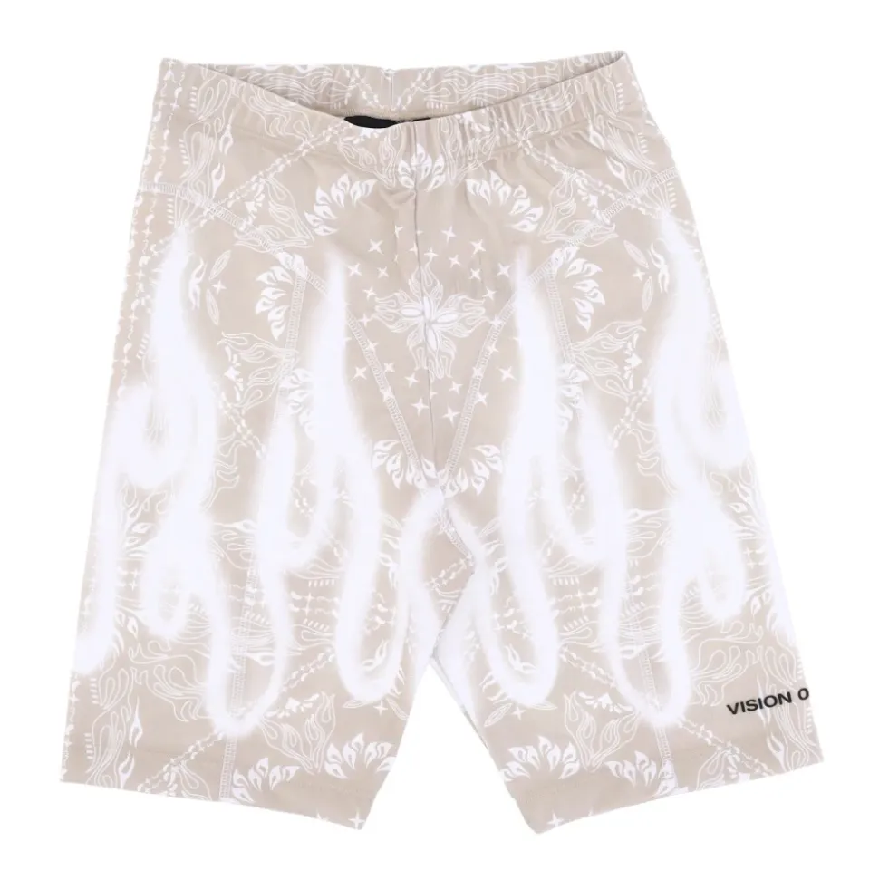 Bandana Print Radlerhose Leggings
