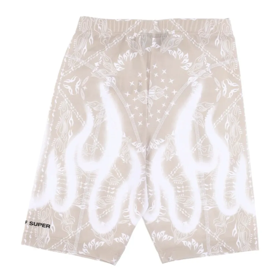 Bandana Print Radlerhose Leggings