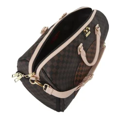 Bandolero Nouveau Duffle Tasche Braun Kariert