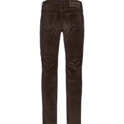 Bard Cordhose Slim Fit mit Stickerei