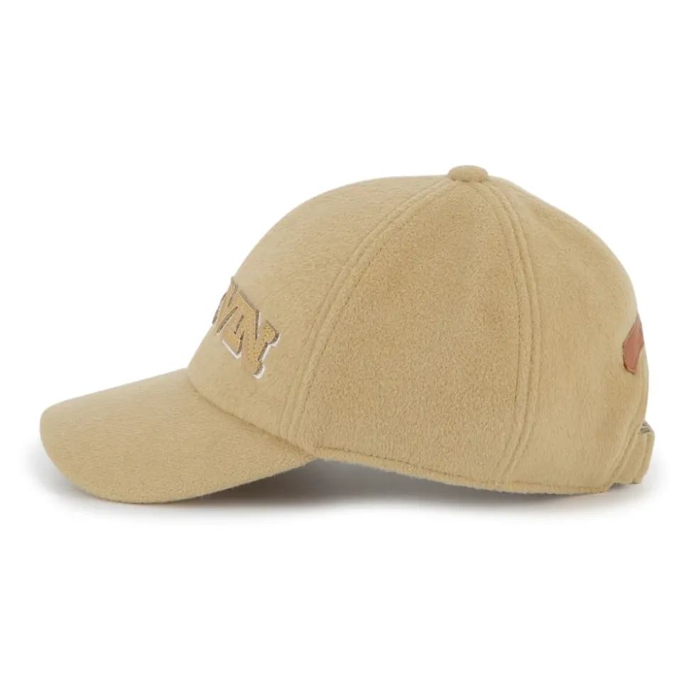 Baseball Cap aus Wollmischung mit Logo