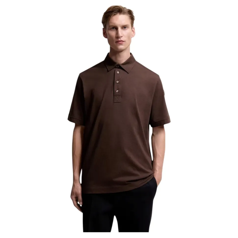 Baumwoll- und Kaschmir-Poloshirt