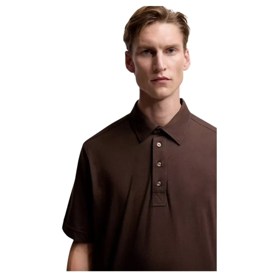 Baumwoll- und Kaschmir-Poloshirt
