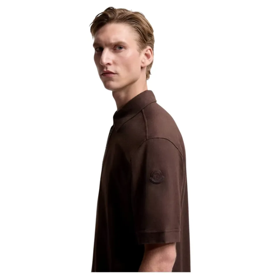 Baumwoll- und Kaschmir-Poloshirt