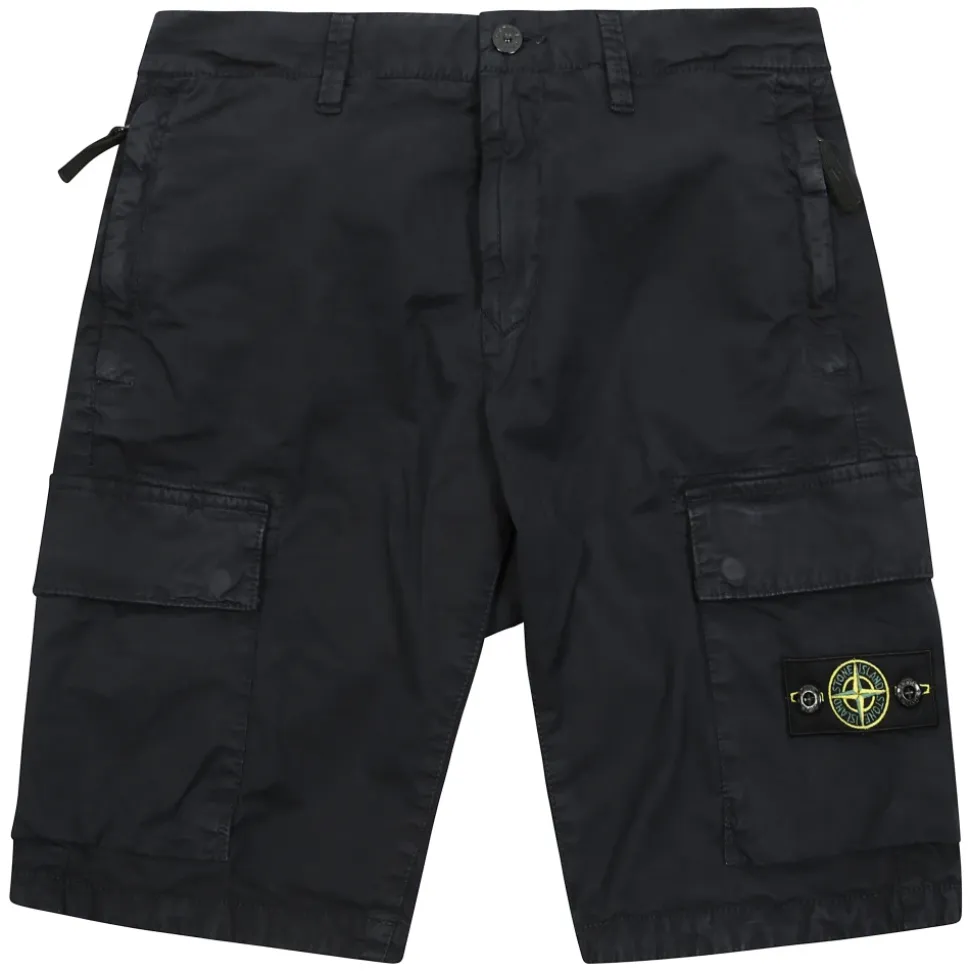 Baumwoll-Bermuda-Shorts
