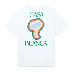 Baumwolle Logo Print T-Shirt