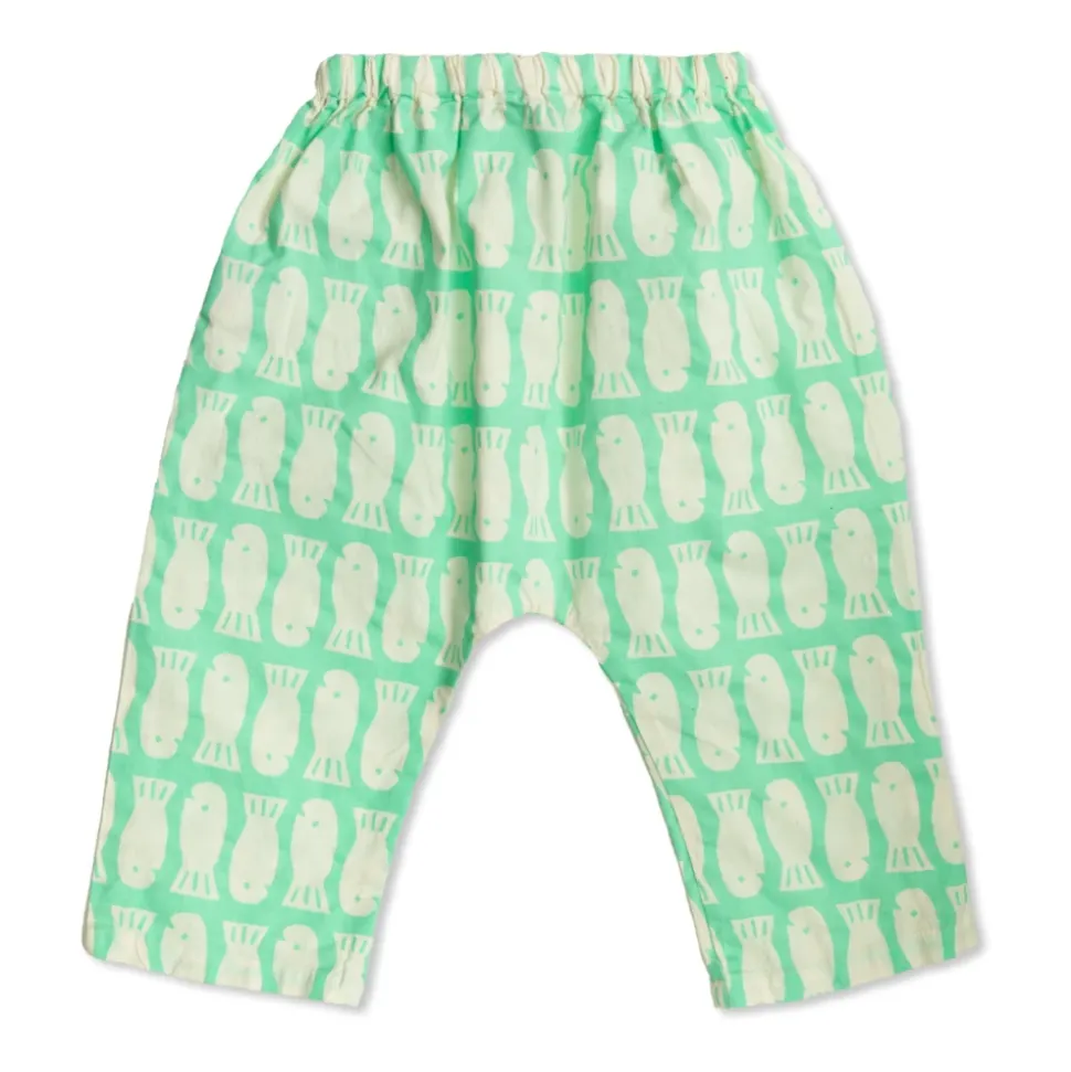 Baumwollhose mit Druck