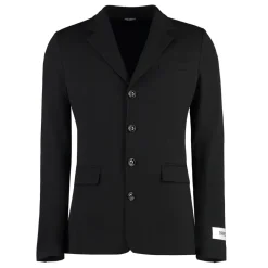 Baumwollmischung Einreihige Jacke