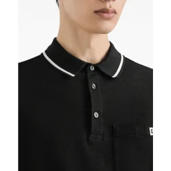 Baumwoll-Piqué-Poloshirt
