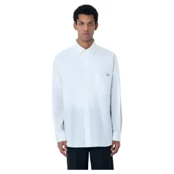 Baumwoll-Popeline Button-Down-Hemd
