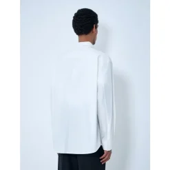 Baumwoll-Popeline Button-Down-Hemd